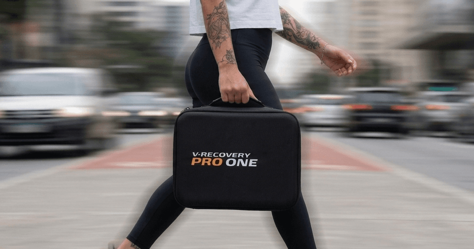 Uso da pistola de massagem Pro One